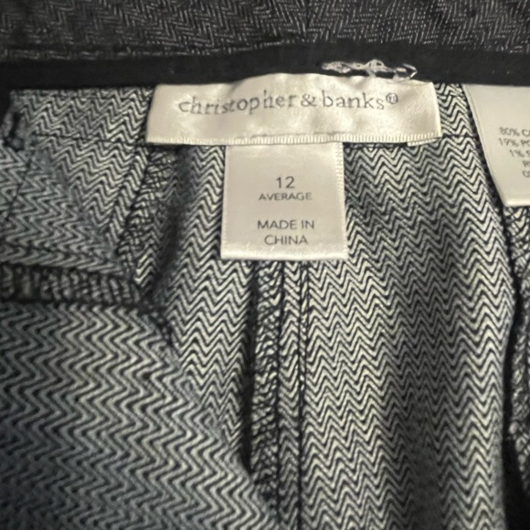 Black hatchmark trousers - Picture 7 of 8